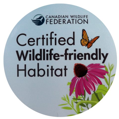 Garden Certification Window Decal