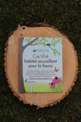 Certifié habitat accueillant pour la faune - en couleur