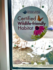 Garden Certification Window Decal